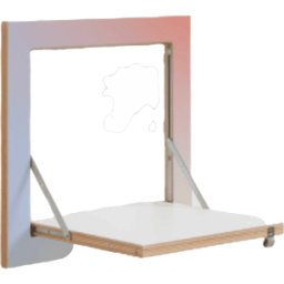 Étagère modulable noire 40 x 40 cm Sunrise Fläpps - Ambivalenz