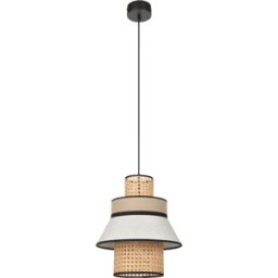 Suspension en lin nude 182 x 30 cm Singapour - Market set