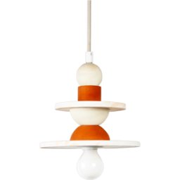 Suspension modulable en roche saline terra 16,5x16cm Modulo - Studio Rosaroom