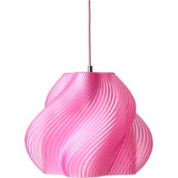 Suspension rose sorbet et laiton 30 cm Soft serve 03 - Crème atelier