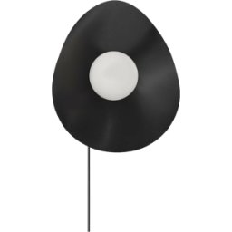 Applique murale en aluminium noir 22cm Fuji - NORR11