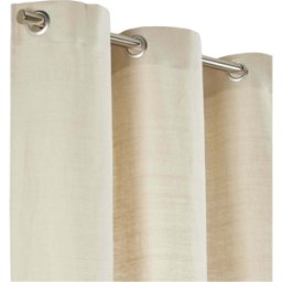 Rideau À Oeillets Aubin Beige Doré - Madura