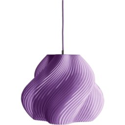 Suspension lavender sorbet et laiton 30 cm Soft serve 03 - Crème atelier