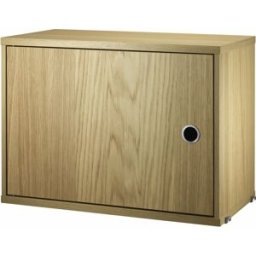 Caisson en chêne avec porte coulissante - String furniture