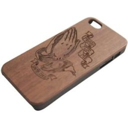 Santa Cruz Coque De Téléphone Pray Wood Iphone Wood Black / Walnut One Size unisex