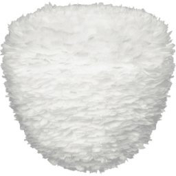 Abat-jour en plumes blanches 55 cm Eos Evia - UMAGE