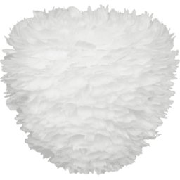 Abat-jour en plumes blanches 40 cm Eos Evia - UMAGE
