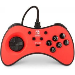 Powera Manette Nintendo Switch Fusion Fight Pad Red / Black One Size unisex