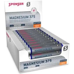 Sponser Sport Food Boîte D´ampoules Buvables De Magnésium 375 Exotique 25ml 30 Unités