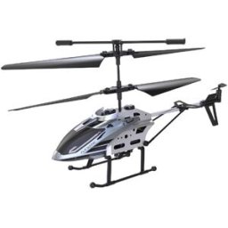 FLYBOTIC - Hélico Air Mamba - Hélicoptère télécommandé 18 cm avec effets lumineux - 2 canaux de contrôle - Infrarouge - 23 cm