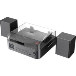 Reflexion Tuner Hi-Fi noir, marron DAB+, Lecteur CD, Bluetooth®