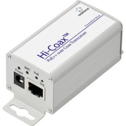 Renkforce RF-6861944 PoE++ over Coax Transceiver coaxial Portée (max.): 300 m 1 pc(s) 100 MBit/s avec fonction PoE