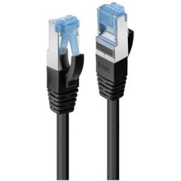 LINDY 47419 RJ45 Câble réseau, câble patch CAT 6a S/FTP 15.00 m noir 1 pc(s)
