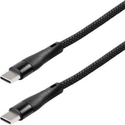 Maxtrack Câble USB USB 2.0 USB-C® mâle 2 m noir câble spiralé, contacts dorés C532-2L