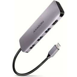 AXAGON HMC-HCR3A Hub USB USB-A, USB-C®, HDMI™, microSD, SD USB 3.2 Gen1 5 GBit/s