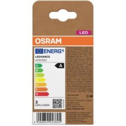 OSRAM HOMELIGHTING 4099854253805 LED CEE A (A - G) E14 forme de flamme 2.2 W = 40 W blanc chaud (Ø x H) 35 mm x 35 mm 2 pc(s)