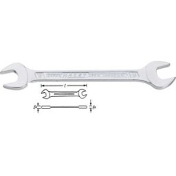 Hazet 450N-10X11 450N Clé à fourche double Ouverture de clé (métrique) 10 - 11 mm