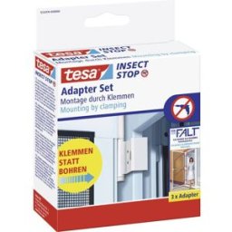 tesa 55419-00-00 Falt Set adaptateur pour moustiquaire Convient pour marque (répulsifs) Tesa Moustiquaire Tesa 1 pc(s)