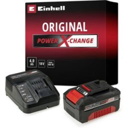 Einhell 4512042 Power X-Change PXC Starter Kit 18V 4Ah Batterie pour outil et chargeur 18 V 4 Ah Li-Ion
