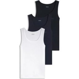 Boss T-shirt Sans Manches 10271762 3 Unités Open Miscellaneous M Homme