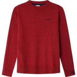 Pepe Jeans Pull Telio Merlot Red 12 Années Garçon