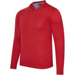 Cappuccino Italia - Pull Salerno Pullover pour homme - Rouge - Taille L