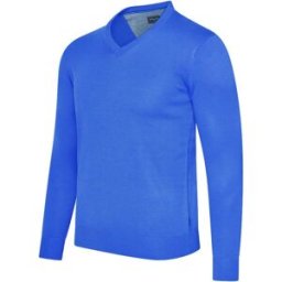 Cappuccino Italia - Pull Salerno Pullover pour homme - Bleu - Taille L
