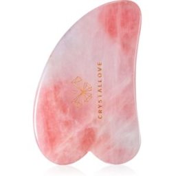 Crystallove Rose Quartz Gua Sha accessoire de massage 1 pcs
