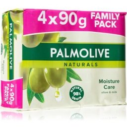 Palmolive Naturals Milk & Olive savon solide 4x90 g