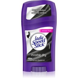 Lady Speed Stick Invisible Dry anti-transpirant solide anti-traces jaunes 40 g