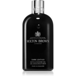 Molton Brown Dark Leather Bath & Shower Gel gel douche et bain relaxant 300 ml