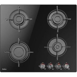 Amica Table De Cuisson à Gaz Pgcd 6100bob 60 Cm 4 Feux Black One Size unisex