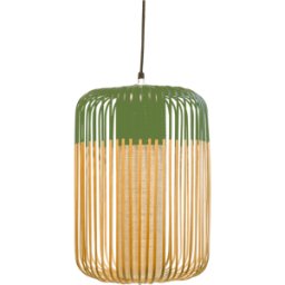 Suspension en bambou verte L Bamboo - Forestier