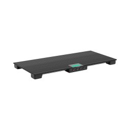 Balance vétérinaire - 150 kg / 0,05 kg - 84 x 40,5 cm - avec tapis antidérapant et écran LCD externe