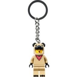 Lego Porte-clés Le garçon bouledogue français