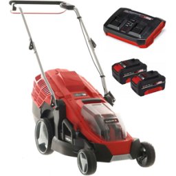 Tondeuse électrique à batterie Einhell GE-CM 36/43 Li - avec starter kit 2 batteries 18V/4ah et chargeur