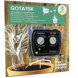 The Garden People Programmateur D´arrosage Drip Kit 15m Hose Diameter 4mm 15 Drippers 2l Per Hour One Size