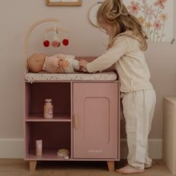 Little Dutch Table à langer pour poupée en bois