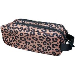 Atelier Wagram Trousse double compartiment Léopard