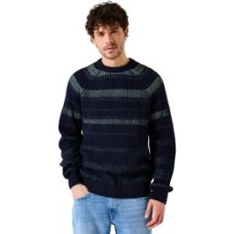Garcia Pull I51242 Deep Ink XL Homme