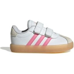 Adidas Baskets Pour Bébé Vl Court 3.0 Ftwr White / Bliss Pink / Alumina EU 26 Garçon,Fille