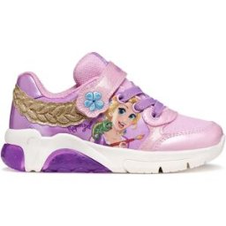 Geox Baskets Sans Lacets Junior Fadinlight Pink / Dark Lilac EU 32 Fille