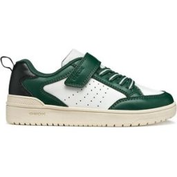 Geox Baskets Sans Lacets Junior Washiba White / Green EU 30 Garçon