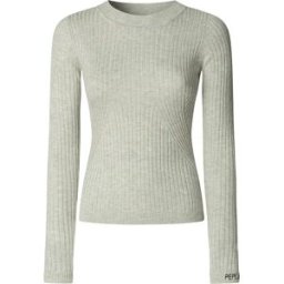 Pepe Jeans Pull Carla Light Grey Marl M Femme