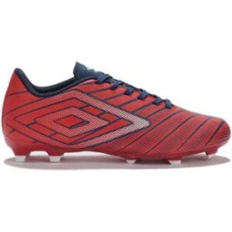 Umbro Chaussures De Football Junior Velocita Elixir League Fg Rococco Red / White / Estate Blue EU 35 Garçon,Fille