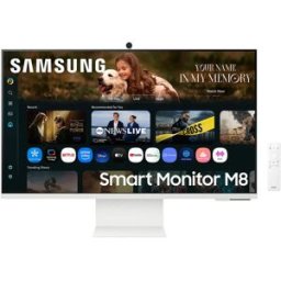 Samsung Écran Gaming Smart Monitor M8 M80f 32´´ 4k Va Led Warm White One Size unisex