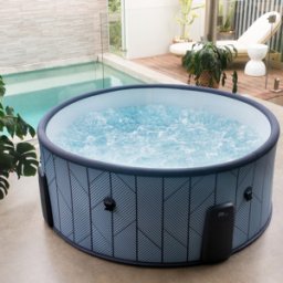 Spa semi rigide 6 places TIDAL mSpa – spa extérieur – bulles massantes 130 jets – hydrojets – installation facile