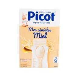 Picot Mes Céréales Dès 6 Mois Miel 200 g - Boîte