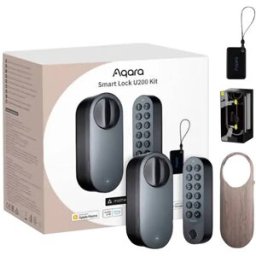 Aqara Clavier à code, Actionneur de porte EL-D02D noir