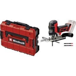 Einhell Scie sauteuse sans fil 4321265+4540011 + coffret e-case, sans chargeur, sans batterie Nombre d'accus fournis 0